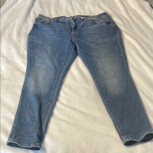 Time and Tru Blue Straight Leg Jeans Classic Style